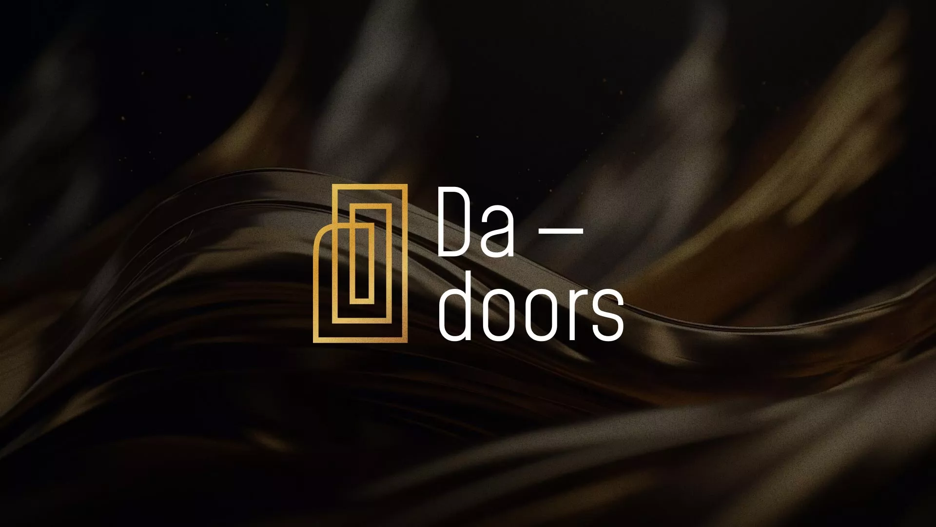 Разработка логотипа для компании «DA-DOORS» в Новочеркасске